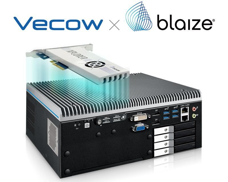 Vecow and Blaize Team to Deliver Leading Workstation-grade Edge AI Computing Solution