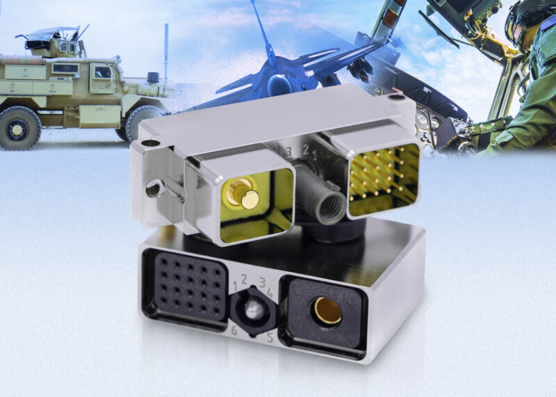 Uniquely versatile: the lightweight, rectangular OPTIMUS by Nicomatic™ modular connector series is fully EN4165 compliant for aerospace and defence applications in standard and full custom configurations